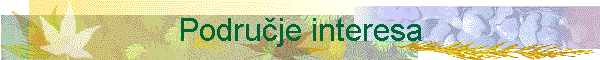 Područje interesa